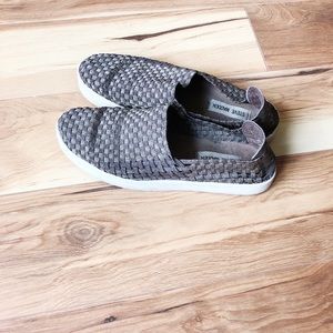 Steve Madden slip on tennies.